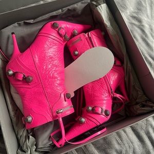 Women's Pink Ankle Boots